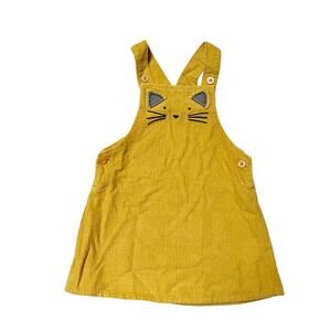 Next Corduroy Cat Jumper Dress Size 18-24m